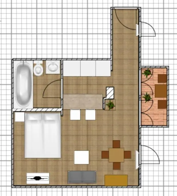 Cosy Studio, Sunny Balcony In It-District Neustadt دريسدن